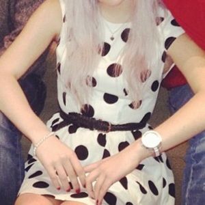 Polka dot dress